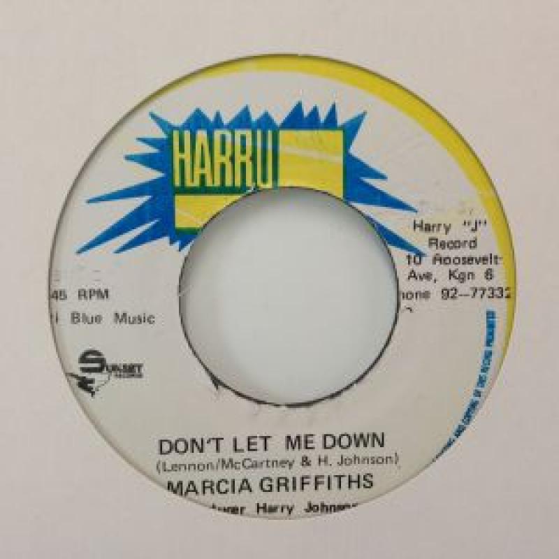 marcia griffiths/don't let me down7inch - 洋楽