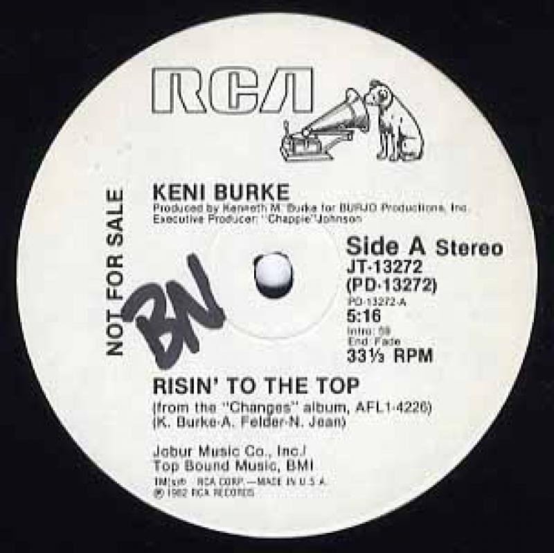 KENI BURKE/RISIN' TO THE TOP レコード通販・買取のサウンドファインダー
