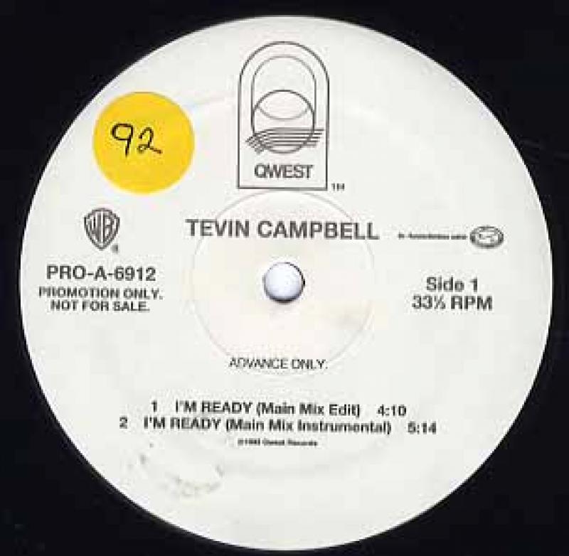 TEVIN CAMPBELL/I'M READY レコード通販・買取のサウンドファインダー