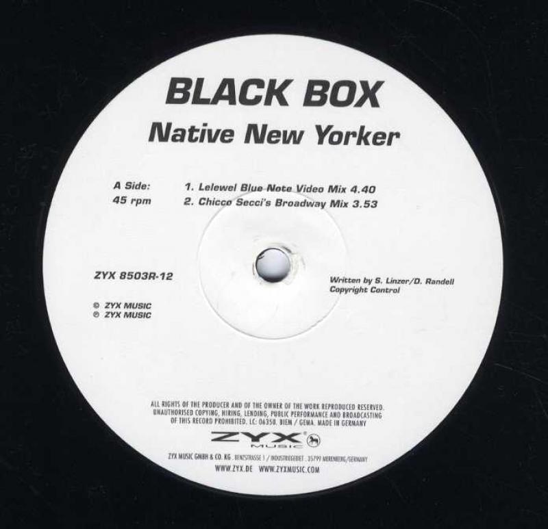 black box native new yorker レコード　超美品