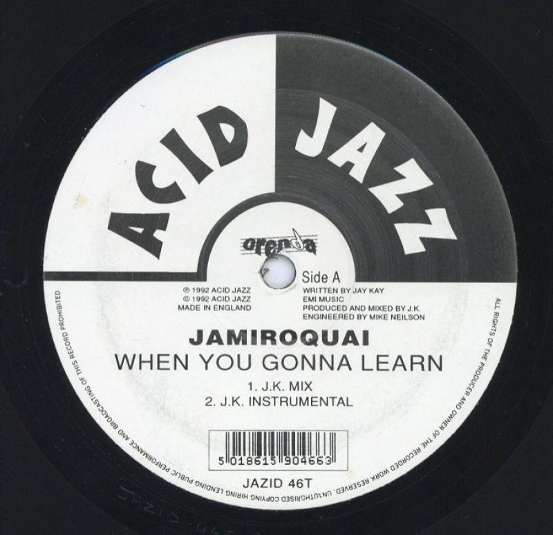 JAMIROQUAI/WHEN YOU GONNA LEARN (RE) レコード通販・買取のサウンド