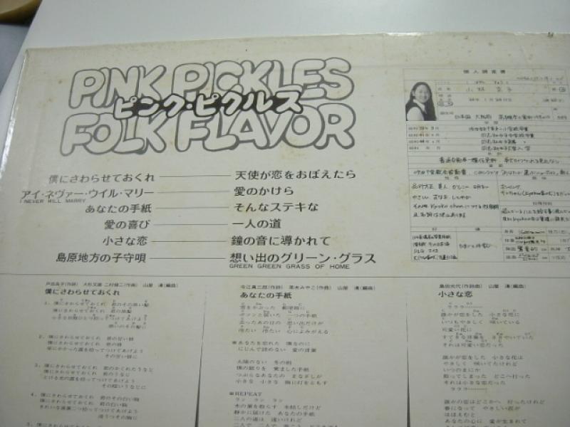 ピンク・ピクルス FOLK FLAVOR-