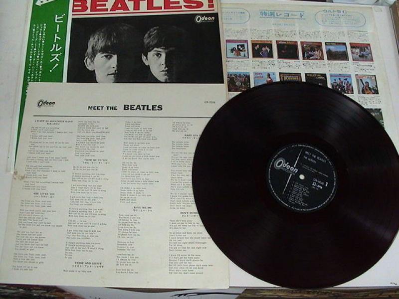 Beatles, The/Meet The Beatles ビートルズ！(Odeon赤盤/矢印帯