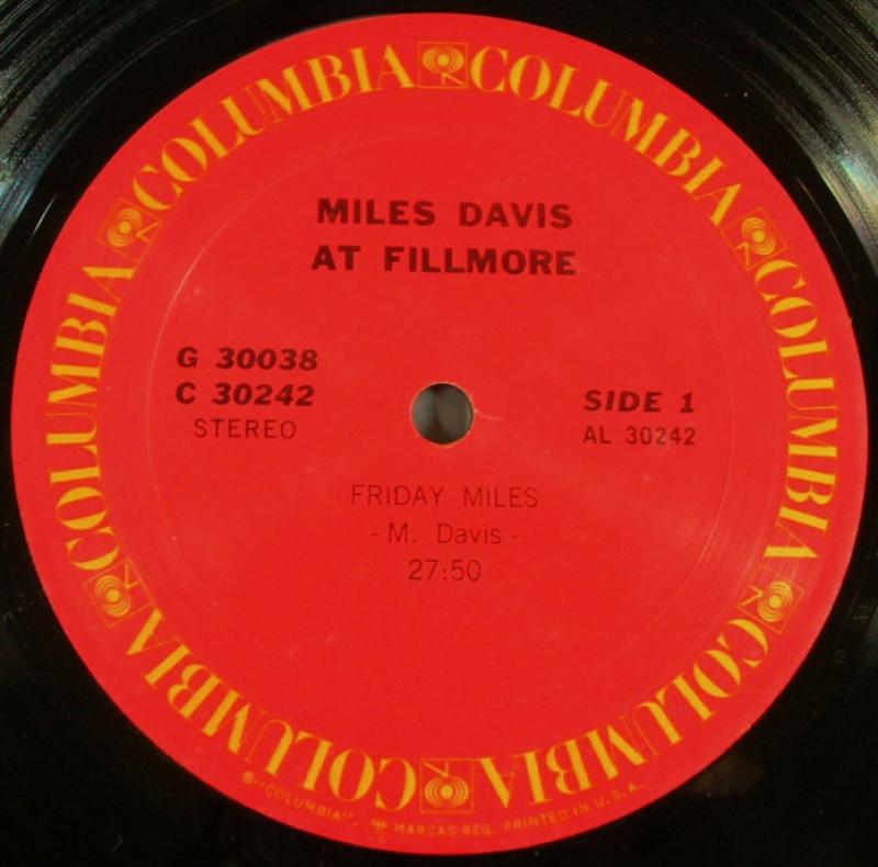 Miles Davis /Miles Davis At Fillmore レコード通販・買取のサウンド 