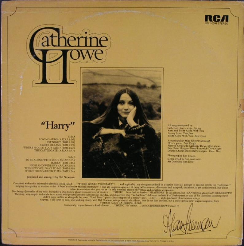 Catherine Howe /Harry レコード通販・買取のサウンドファインダー