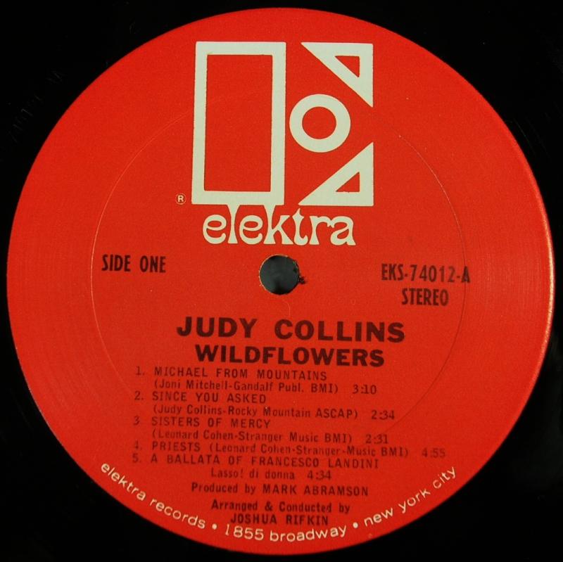 judy collins wild Flowers LP ステレオ レコード - 洋楽