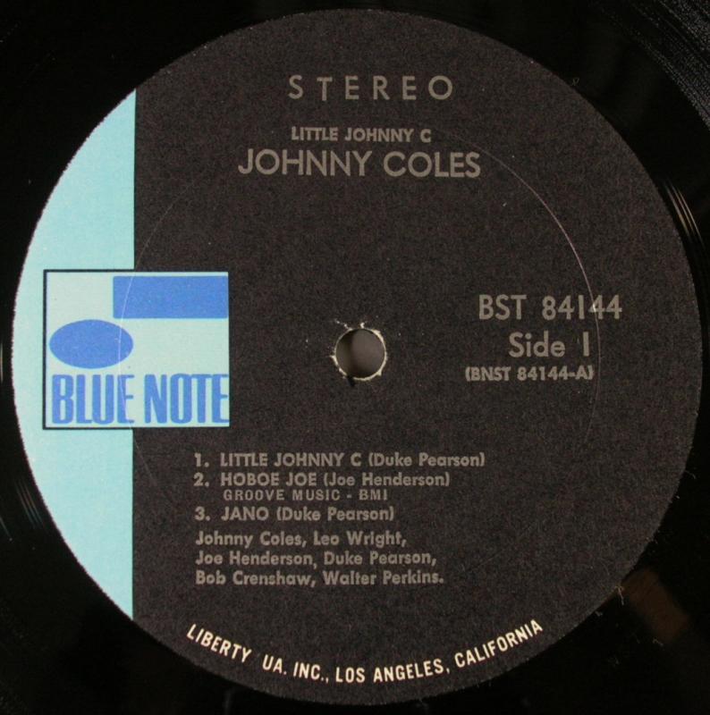 Johnny Coles /Little Johnny C レコード通販・買取のサウンドファインダー