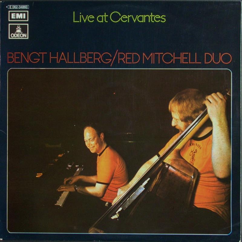 ○即決 LP Bengt Hallberg Red Mitchell / Live at Cervantes Sweden