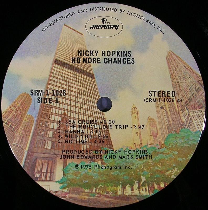 Nicky Hopkins /No More Changes レコード通販・買取のサウンド 