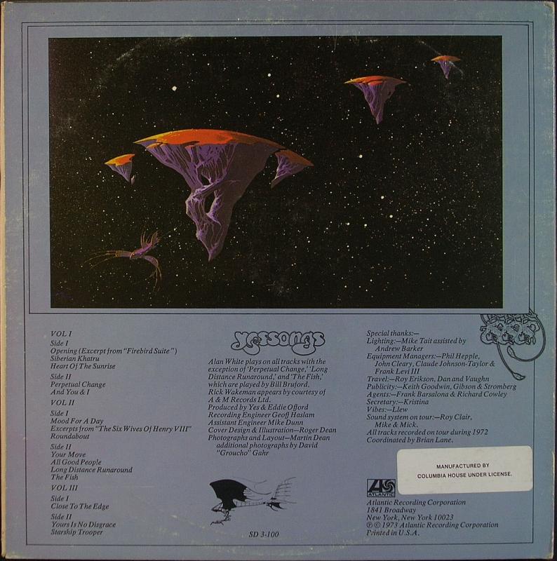 77％以上節約 YES YESSONGS US-ORIGINAL PROMOオンリーMONO MIX ,DJ