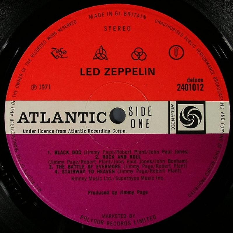 Led Zeppelin/Led Zeppelin IV レコード通販・買取のサウンドファインダー