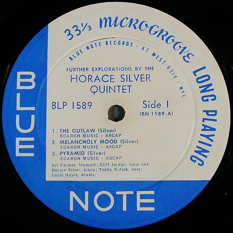 Horace Silver /Further Explorations レコード通販・買取のサウンド