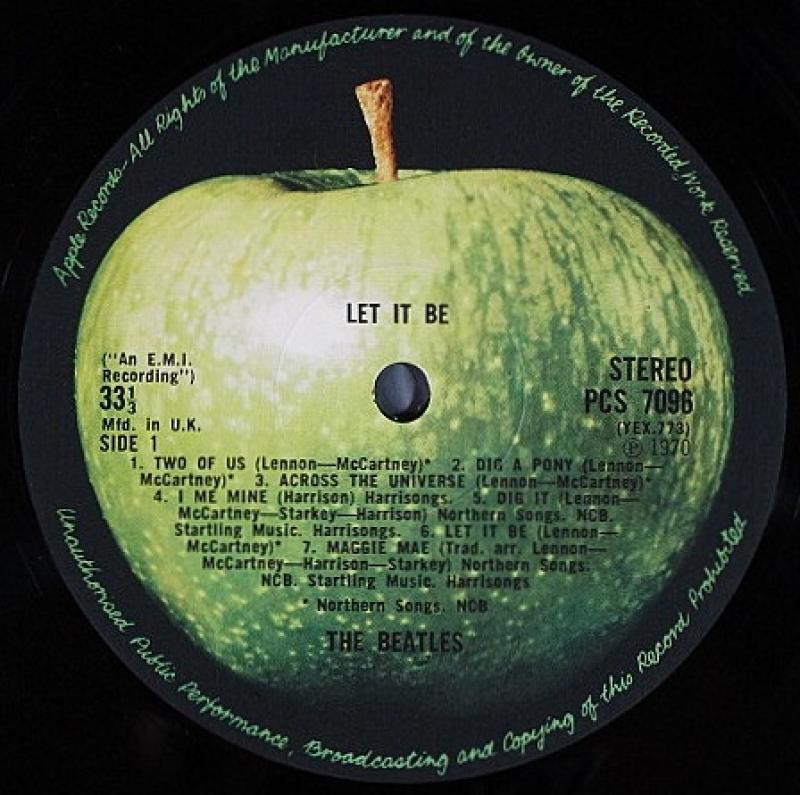 カラフルセット 3個 The Beatles / Let It Be レコード | maximise.mu