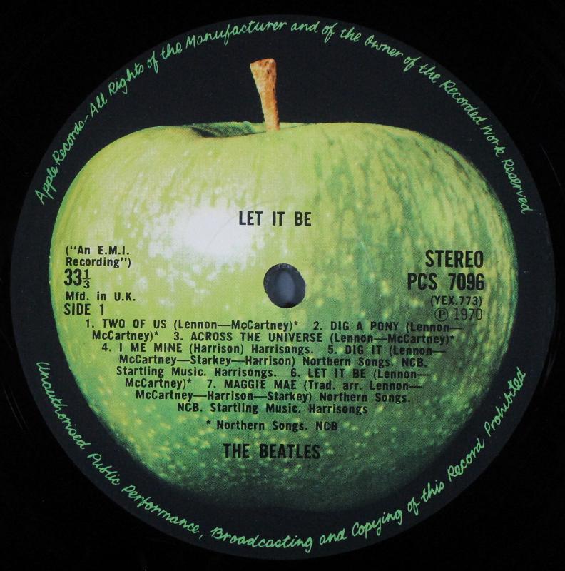 Beatles/Let It Be レコード通販・買取のサウンドファインダー