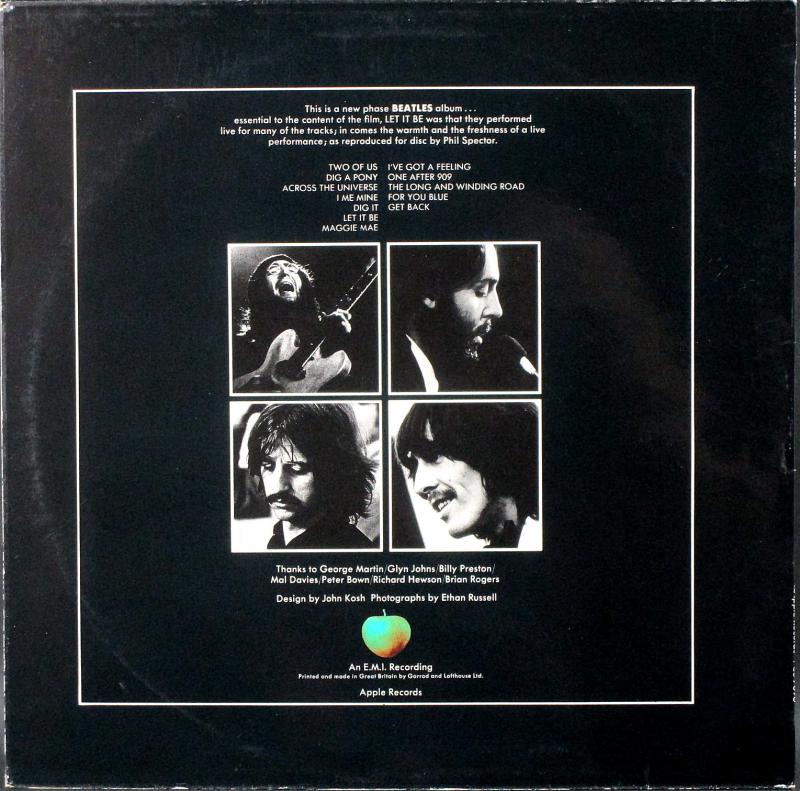 Beatles/Let It Be レコード通販・買取のサウンドファインダー
