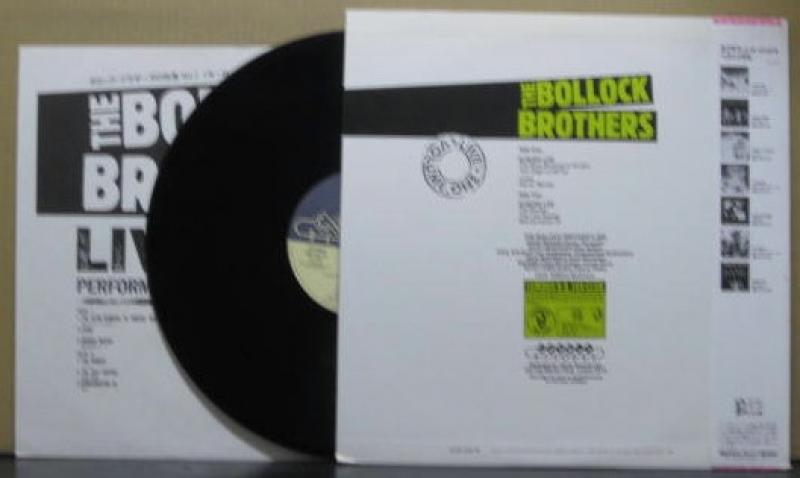 ボロック・ブラザーズ The Bollock Brothers Live LP www