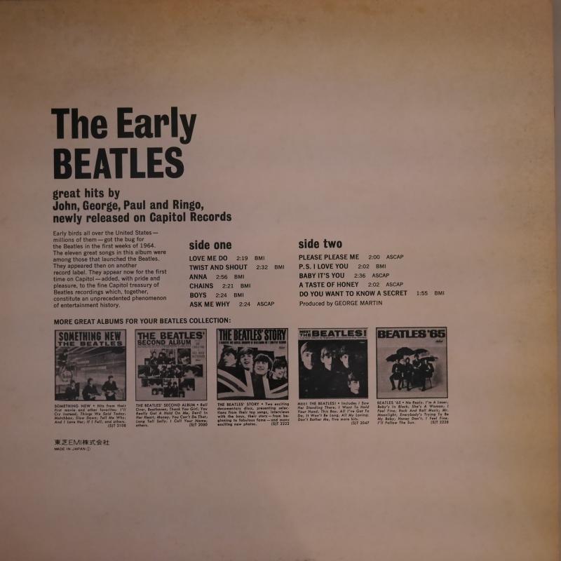 THE BEATLES/アーリー・ビートルズ 帯付き日本盤 レコード通販・買取の 