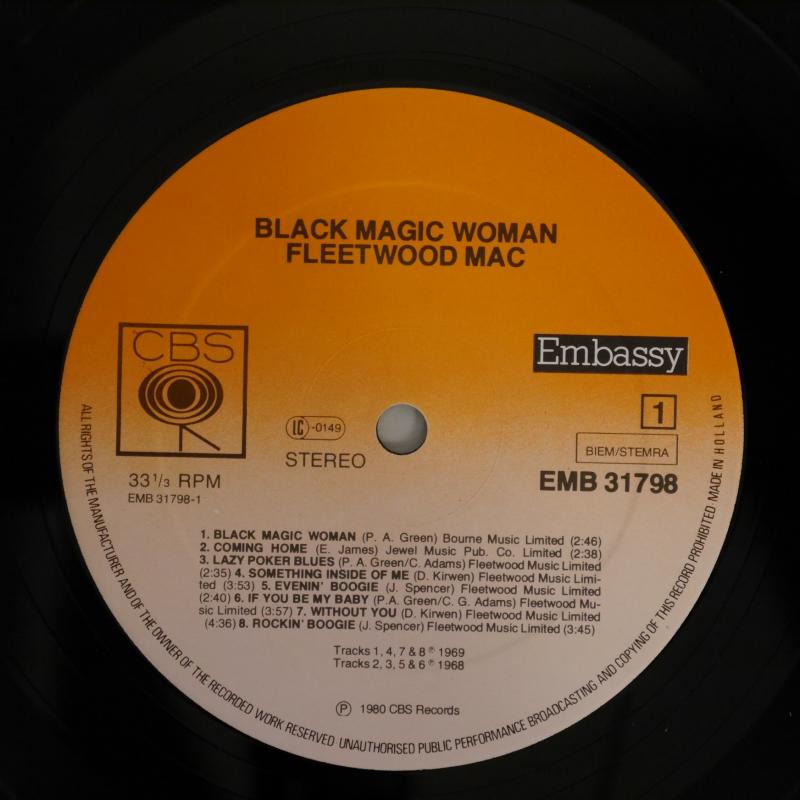 FLEETWOOD MAC/BLACK MAGIC WOMAN レコード通販・買取の