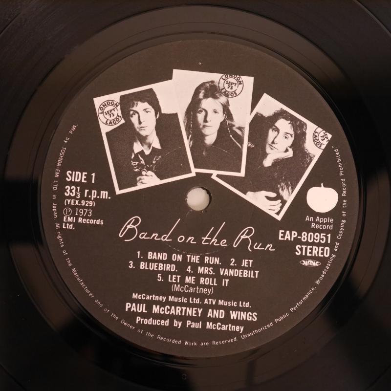 PAUL McCartney & WINGS/バンド・オン・ザ・ラン レコード通販・買取の