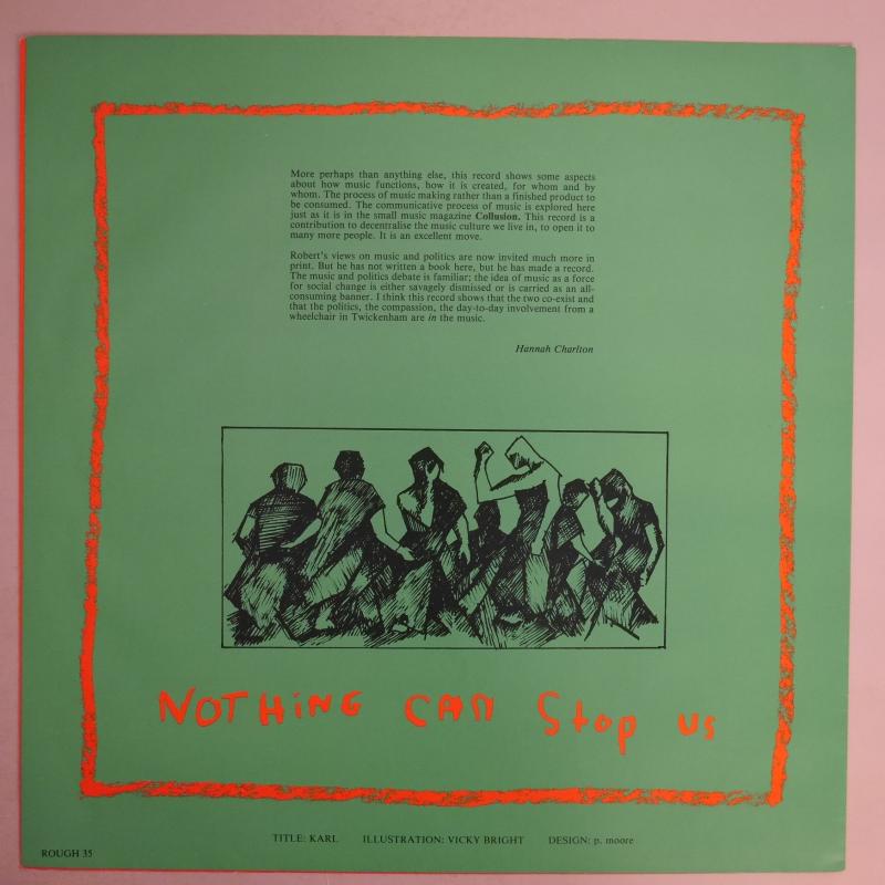 ROBERT WYATT /Nothing Can Stop Us （UK 80's ROUGH TRADE） レコード 