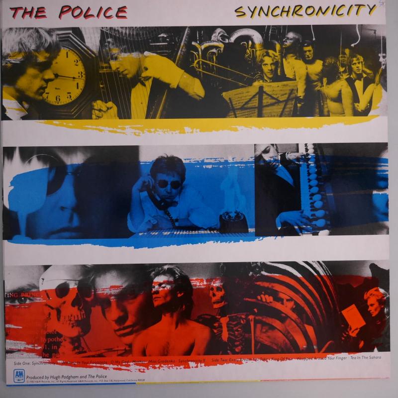 THE POLICE/SYNCHRONICITY(紫半透明盤／MASTERDISK刻印とRL刻印 