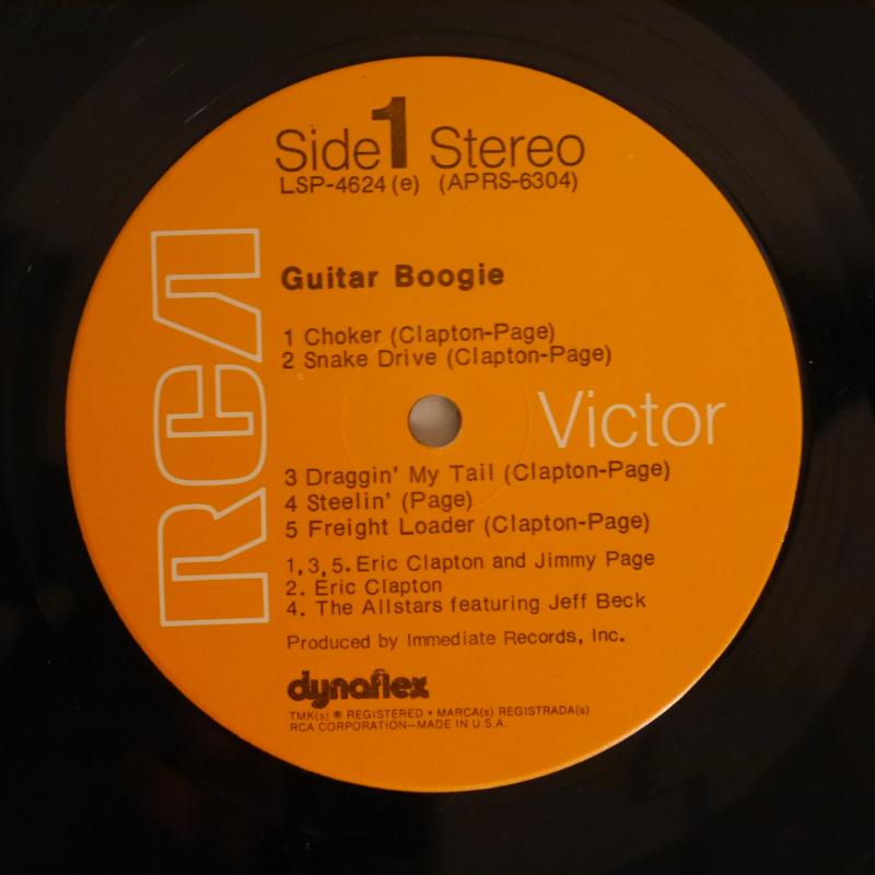 ERIC CLAPTON, JEFF BECK, JIMMY PAGE/GUITAR BOOGIE レコード通販