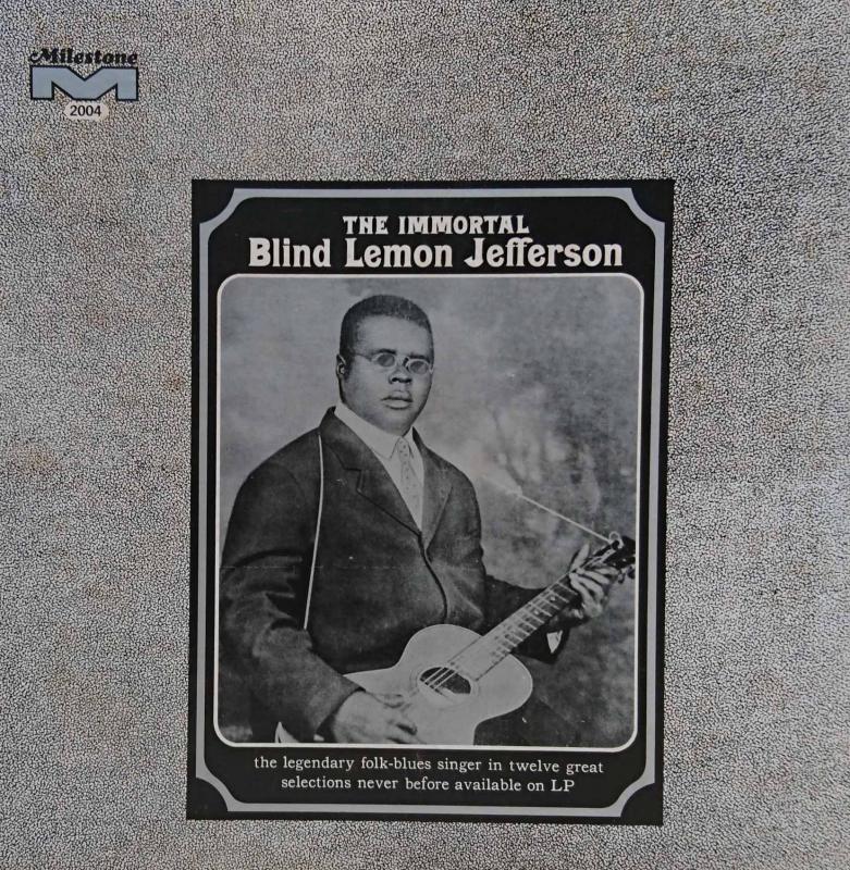 BLIND LEMON JEFFERSON/The Immortal Blind Lemon Jefferson レコード 