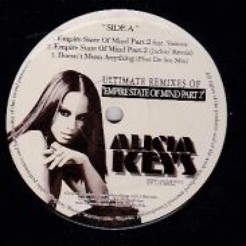 ALICIA KEYS/ULTIMATE REMIXES OF "EMPIRE STATE OF MIND PART 2" レコード通販・買取