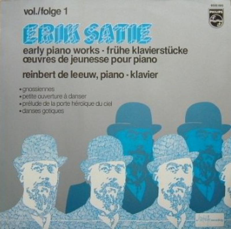 Erik Satie Early Piano Works Rares