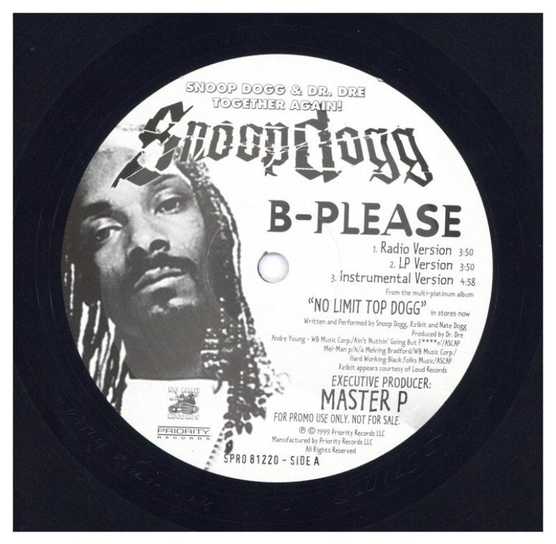 Snoop Dogg - B-Please オリジナルプロモオンリー