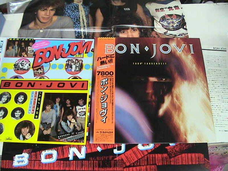 Bon Jovi/7800° Fahrenheit レコード通販・買取はサウンドファインダー