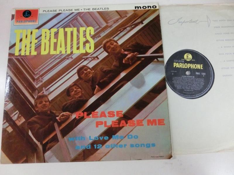 The Beatles/Please Please Me (Mono, 3rd Press, Y/B) レコード通販・買取はサウンドファインダー