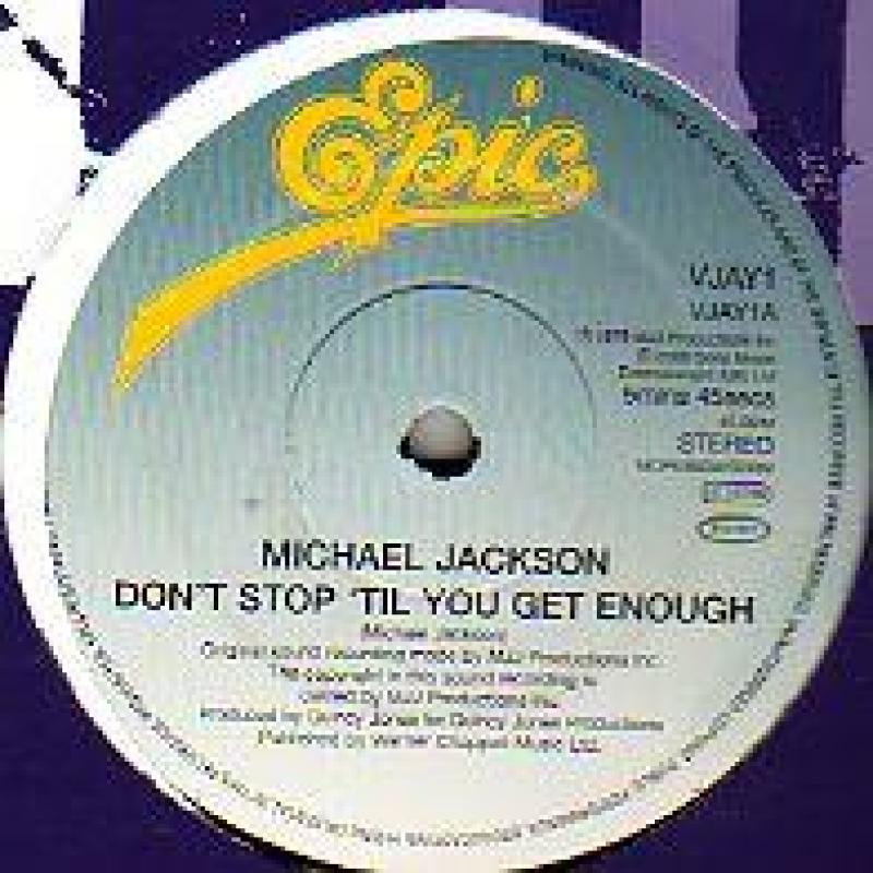 Album Don T Stop Til You Get Enough De Michael Jackson Sur Cdandlp 