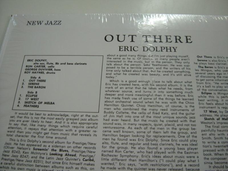 ERIC DOLPHY/OUT THERE 【OJC】 レコード通販・買取はサウンドファインダー